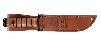 Picture of Brown Leather US ARMY Replacement Sheath by KA-BAR®