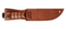 Picture of Partially Serrated Short KA-BAR® with Leather Sheath