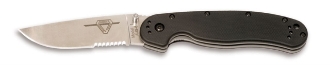 Picture of RAT 1 Folder with Partal Serrations | Ontario Knife
