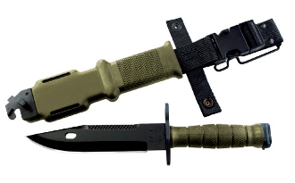 Picture of 490 M9 Bayonet & Scabbard - Olive Drab by Ontario Knife Company