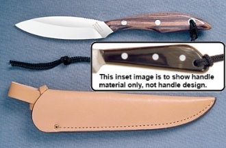 Picture of Grohmann X1S - #1 | Resinwood Handle | Stainless Steel | Open Sheath