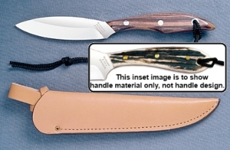 Picture of Grohmann H1S - #1 | Stag Horn | Stainless Steel | Open Sheath