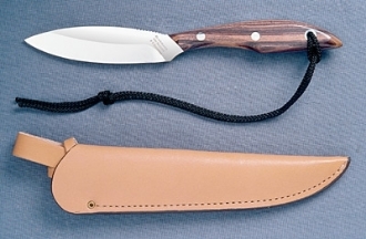 Picture of Grohmann R1S - #1 | Rosewood | Stainless Steel | Regular Leather Sheath