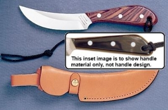 Picture of Grohmann W101S - #101 | Water Buffalo Horn | Stainless Steel | Regular Button Tab Sheath