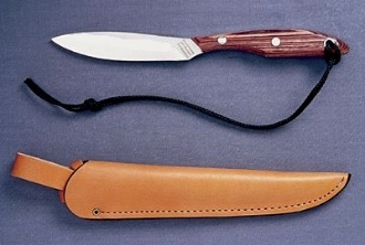 Picture of Grohmann R2SF - #2 | Rosewood | Flat Grind Stainless Steel | Regular Open