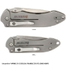 Picture of EXCELSA Large Framelock Folding Knife (D2 blade, Titanium handle)