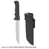 Picture of Large Geometric Fixed Blade Knife (Plain Edge)