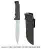 Picture of Large Short Clip Point Fixed Blade Knife (Plain Edge)