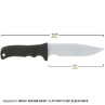 Picture of Medium Short Clip Point Fixed Blade Knife (Plain Edge)