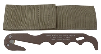 Picture of Model 4 Strap Cutter - Coyote Brown by OKC®